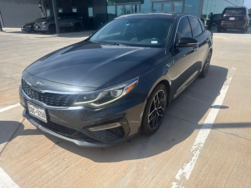 Gravity Gray 2020 Kia Optima Sedan  6-Speed Automatic