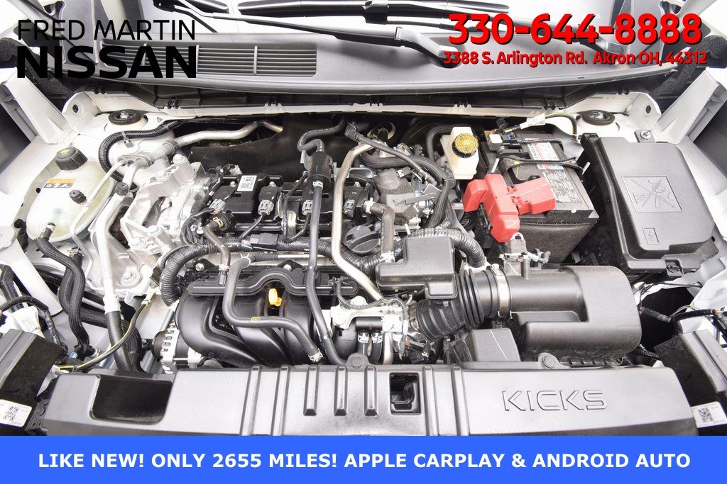 used 2025 Nissan Kicks car, priced at $25,498