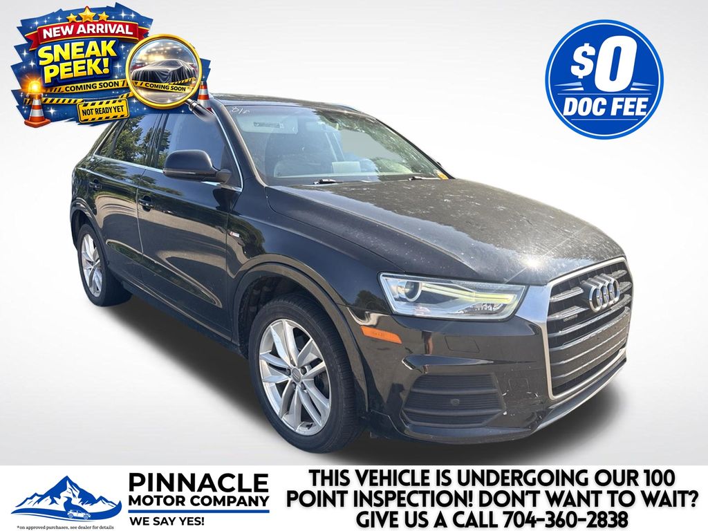 Brilliant Black 2016 Audi Q3 SUV / Crossover All-Wheel Drive 6-Speed Automatic