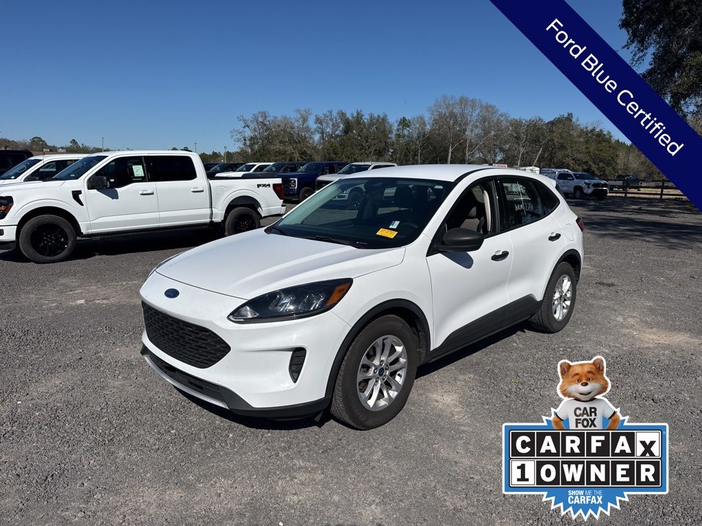 Oxford White 2022 Ford Escape S FWD SUV / Crossover Front-Wheel Drive 8-Speed Automatic