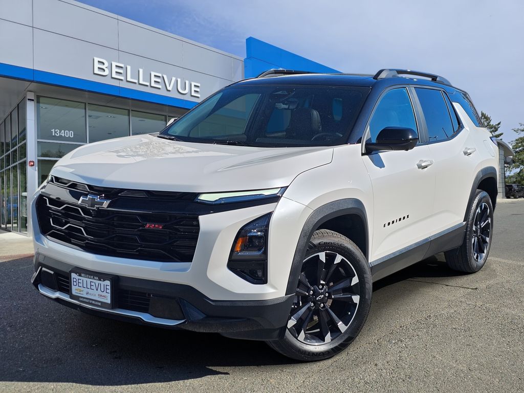 White (Iridescent Pearl Tricoat) 2025 Chevrolet Equinox RS AWD SUV / Crossover Four-Wheel Drive 8-Speed Automatic