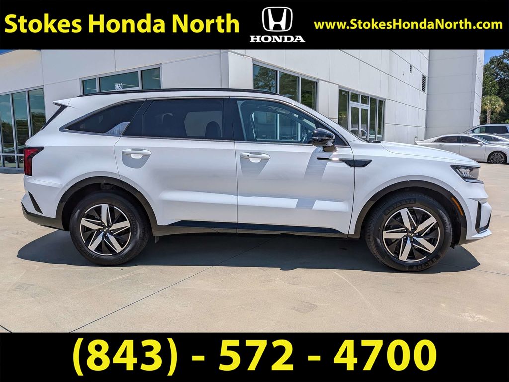 2021 Kia Sorento S White at Stokes Mazda