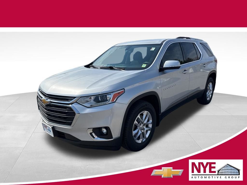 Silver Ice Metallic 2018 Chevrolet Traverse LT Cloth AWD SUV / Crossover Four-Wheel Drive 9-Speed Automatic