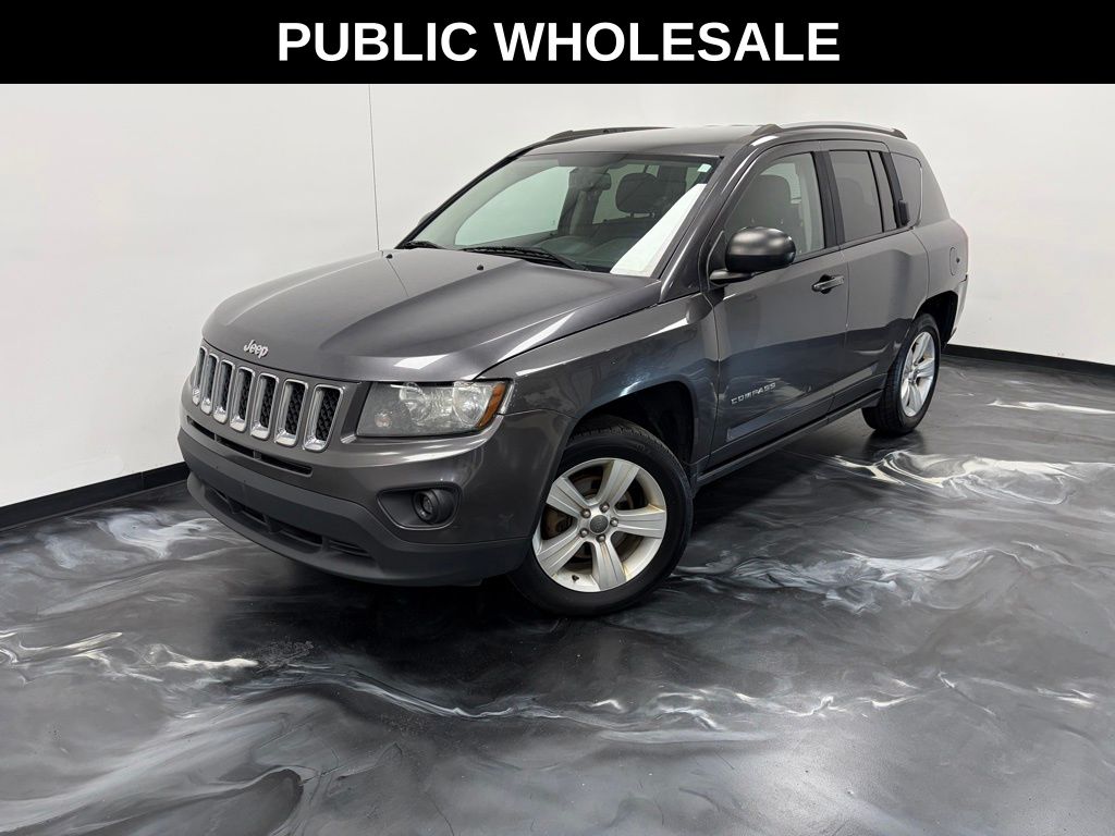 Gray (Granite Crystal Metallic Clearcoat) 2016 Jeep Compass Sport SUV / Crossover Front-Wheel Drive Continuously Variable Transmission
