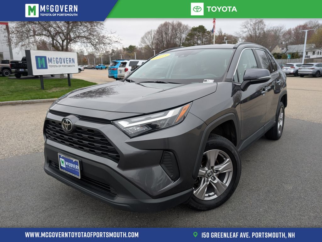 Magnetic Gray Metallic 2023 Toyota RAV4 XLE AWD SUV / Crossover All-Wheel Drive 8-Speed Automatic