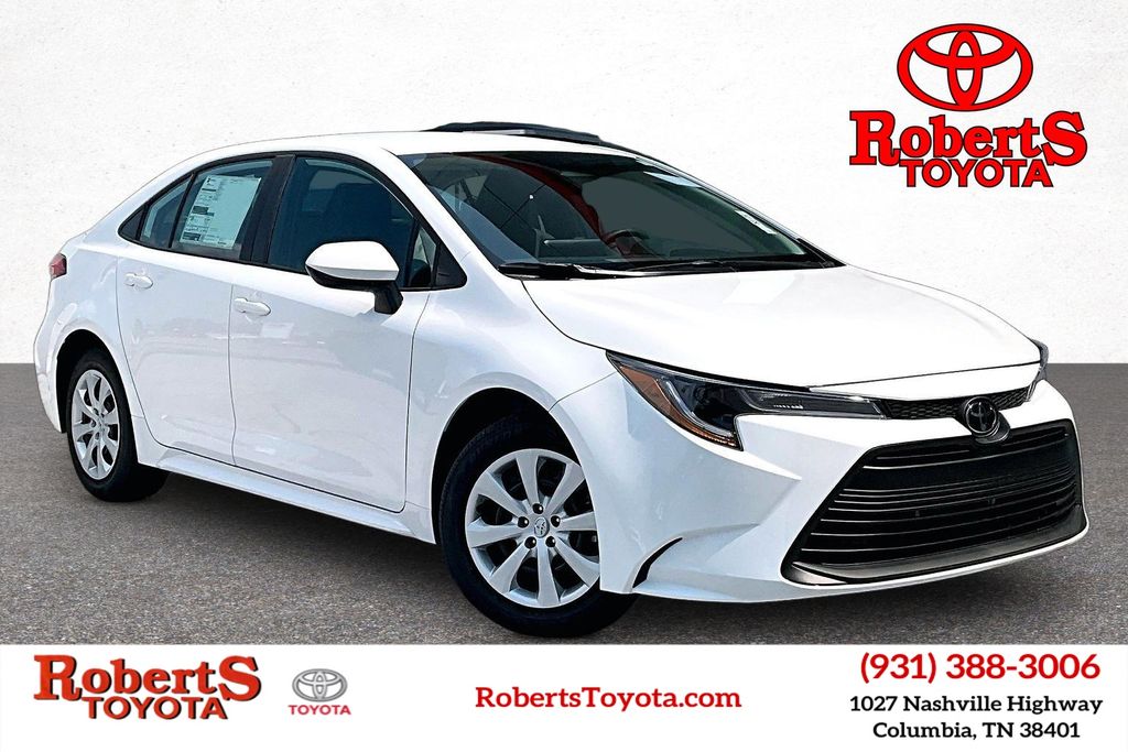 Ice Cap 2026 Toyota Corolla Sedan Front-Wheel Drive Continuously Variable Transmission
