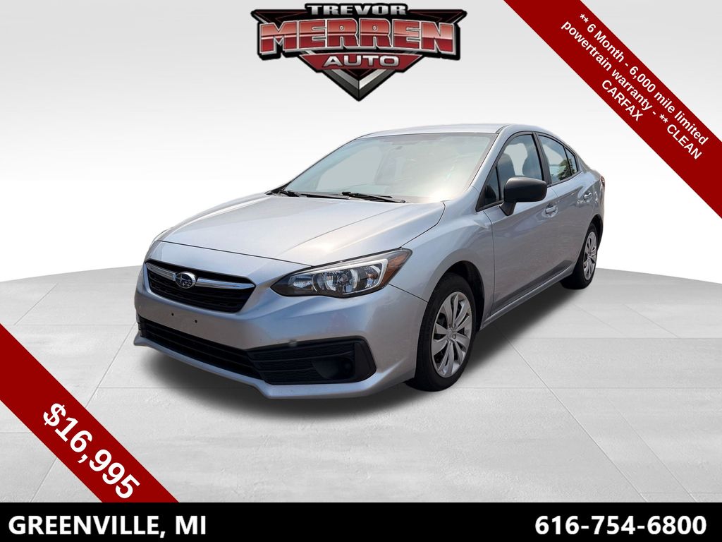 Ice Silver Metallic 2022 Subaru Impreza Sedan AWD Sedan All-Wheel Drive Continuously Variable Transmission