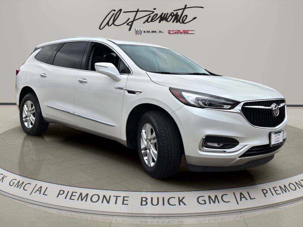 White Frost Tricoat 2018 Buick Enclave Essence AWD SUV / Crossover Four-Wheel Drive 9-Speed Automatic