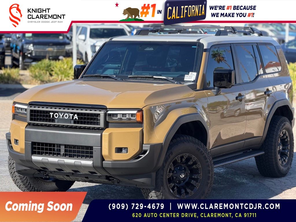 Trail Dust/Gray Scape Roof 2026 Toyota Land Cruiser SUV / Crossover Four-Wheel Drive 8-Speed Automatic