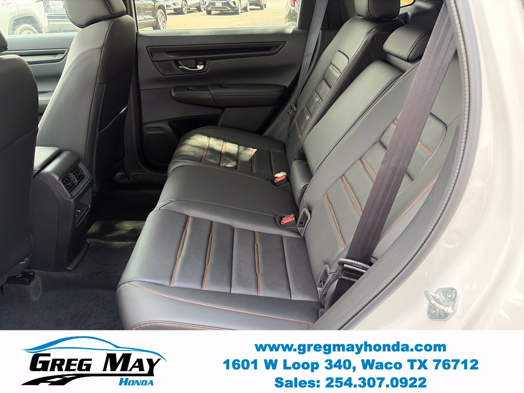 2026 Honda CR-V Hybrid Sport-L White at Greg May Honda