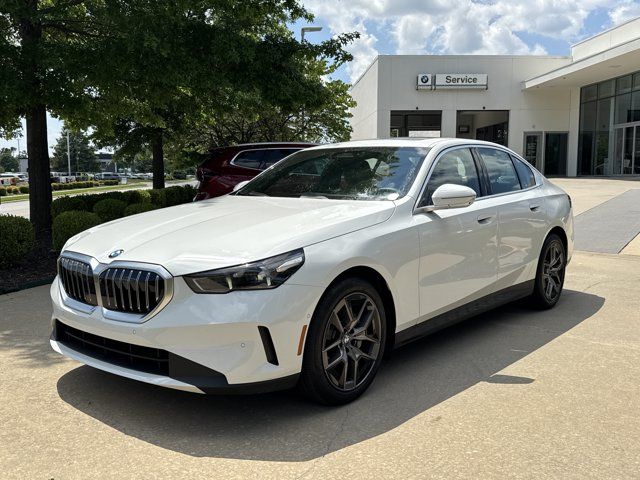 Alpine White 2026 BMW 5 Series Sedan All-Wheel Drive 8-Speed Automatic