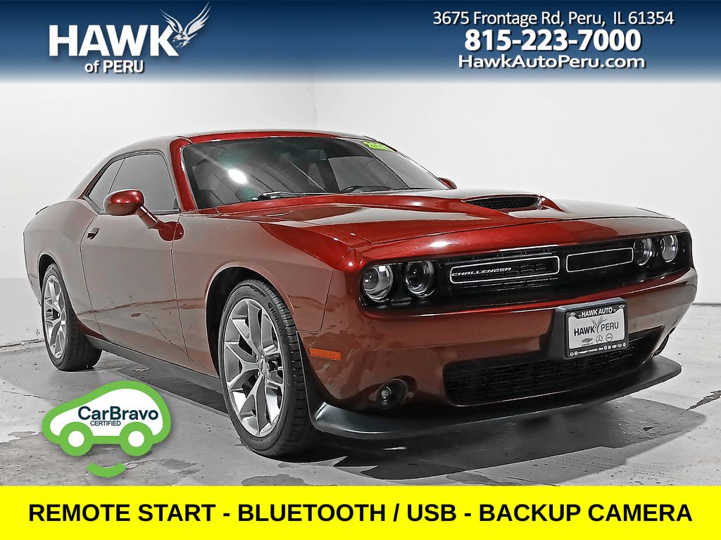 Torred Clearcoat 2021 Dodge Challenger Coupe Rear-Wheel Drive 8-Speed Automatic
