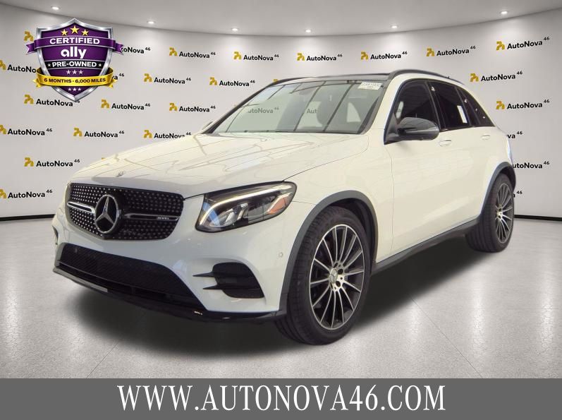 White 2018 Mercedes-Benz GLC SUV / Crossover All-Wheel Drive 9-Speed Automatic