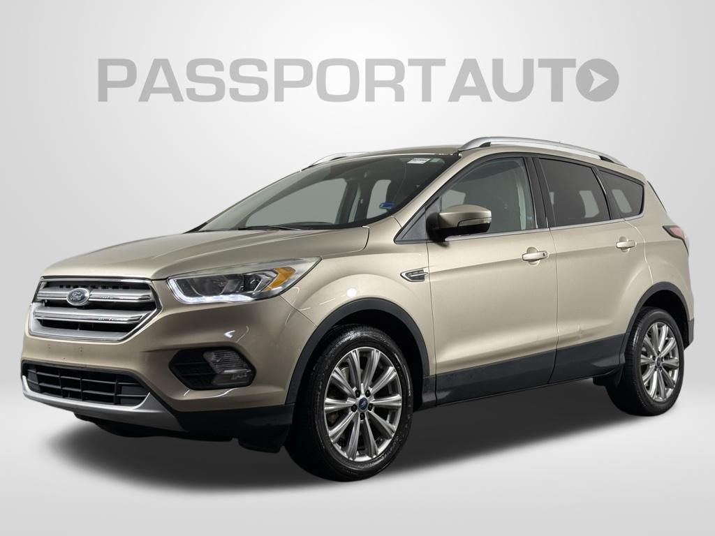 White Gold Metallic 2017 Ford Escape SUV / Crossover All-Wheel Drive Automatic