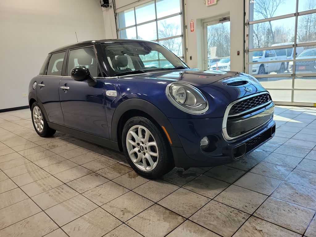 Deep Blue Metallic 2015 MINI Cooper S 4-Door Hatchback FWD Hatchback Front-Wheel Drive 6-Speed Automatic