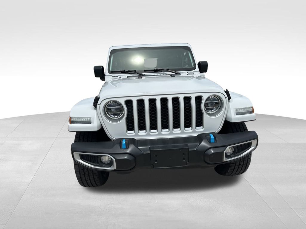 2022 Bright White Clearcoat Jeep Wrangler 4xe 4X4 SUV