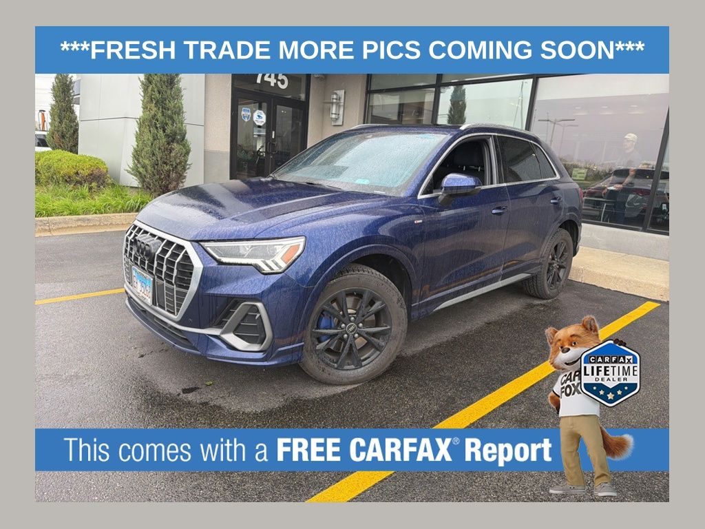 Navarra Blue Metallic 2024 Audi Q3 quattro Premium S Line 45 TFSI SUV / Crossover All-Wheel Drive 8-Speed Automatic