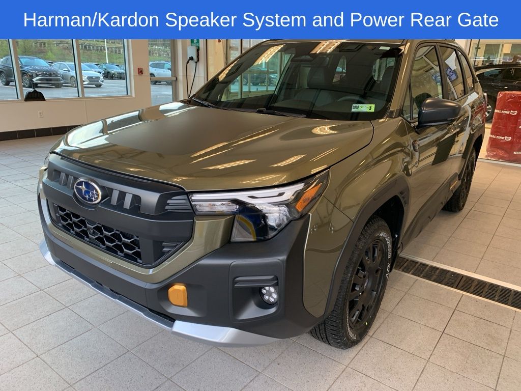 New 2026 Green Subaru Wilderness image 2