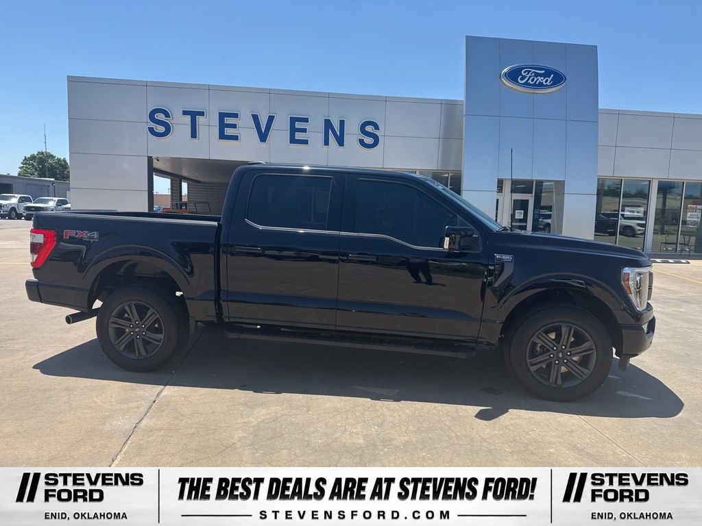Black Metallic 2023 Ford F-150 Pickup Truck Four-Wheel Drive Automatic