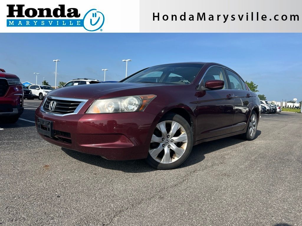 Basque Red Pearl 2008 Honda Accord Sedan Front-Wheel Drive 5-Speed Automatic Overdrive