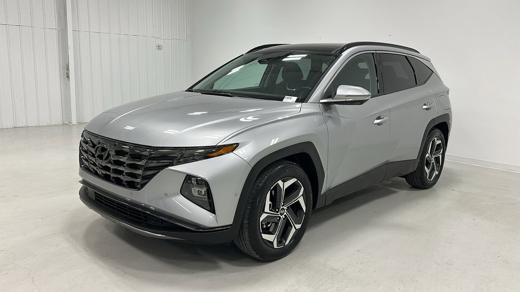 Shimmering Silver 2023 Hyundai Tucson Limited FWD SUV / Crossover Front-Wheel Drive 8-Speed Automatic