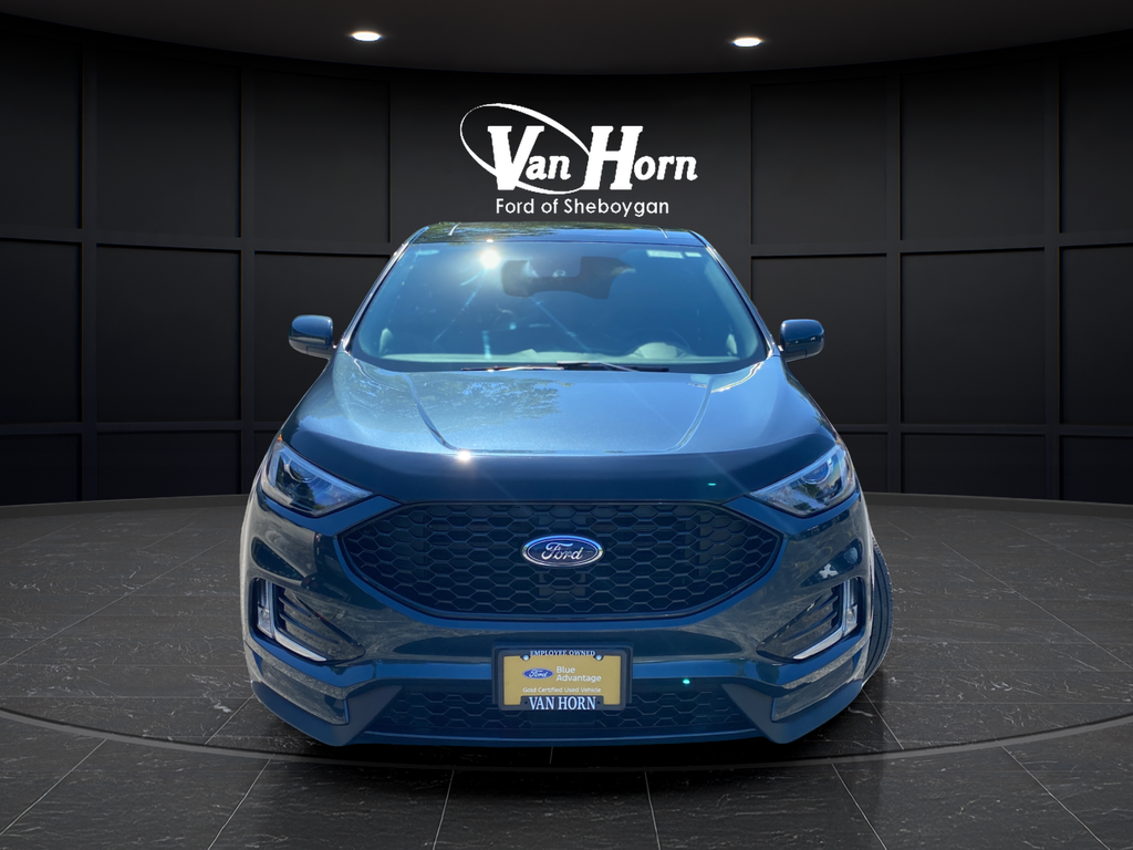 Certified Used 2023 Stone Blue Metallic Ford SEL image 2
