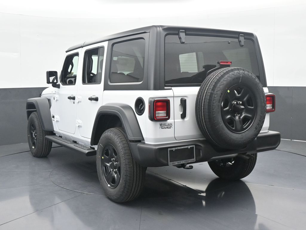 New 2026 Bright White Clearcoat Jeep Sport image 4