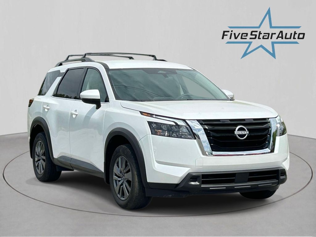 White Pearl 2025 Nissan Pathfinder SV FWD SUV / Crossover Front-Wheel Drive 9-Speed Automatic