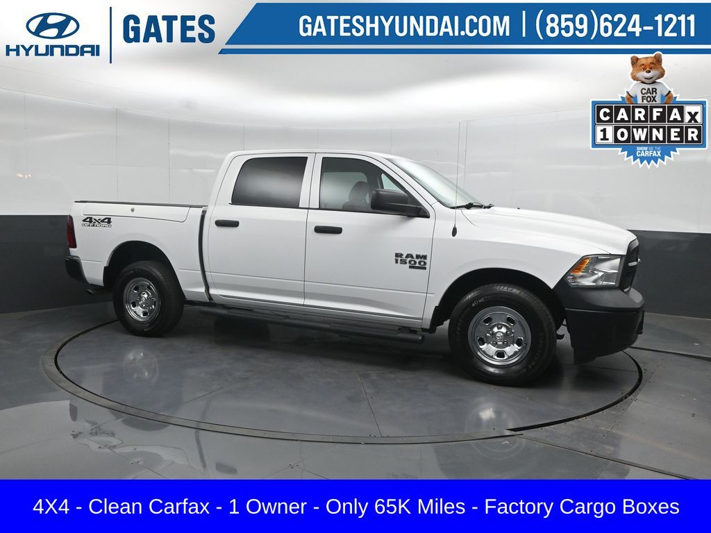 Bright White Clearcoat 2021 RAM 1500 Pickup Truck Four-Wheel Drive 8-Speed Automatic