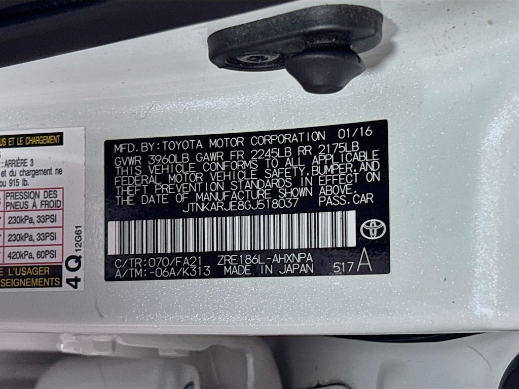 2016 Scion iM Base