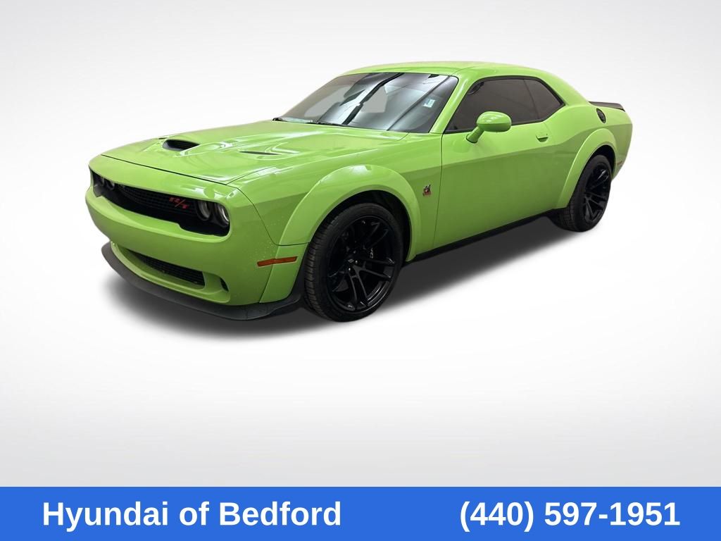 Green (Sublime Metallic Clearcoat) 2023 Dodge Challenger R/T Scat Pack Widebody RWD Coupe Rear-Wheel Drive 8-Speed Automatic