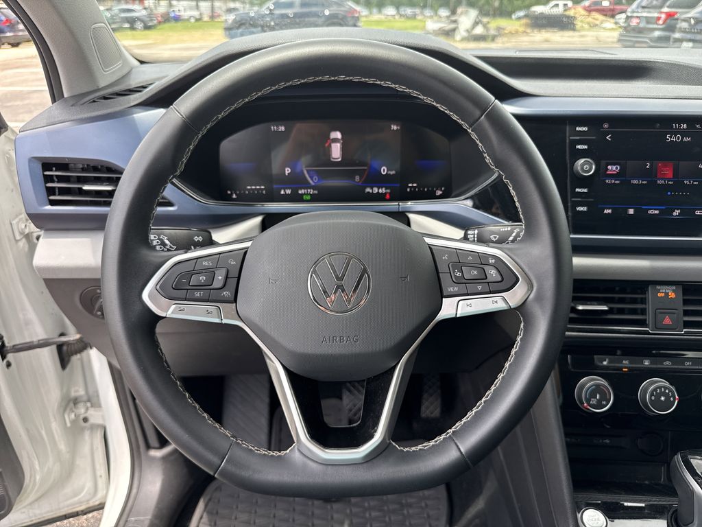 2023 Volkswagen Taos 1.5T SE White at DeMontrond Automotive Group