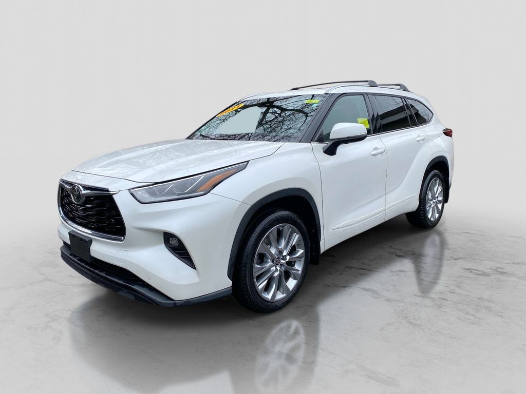 White (Blizzard Pearl) 2021 Toyota Highlander Limited AWD SUV / Crossover All-Wheel Drive 8-Speed Automatic