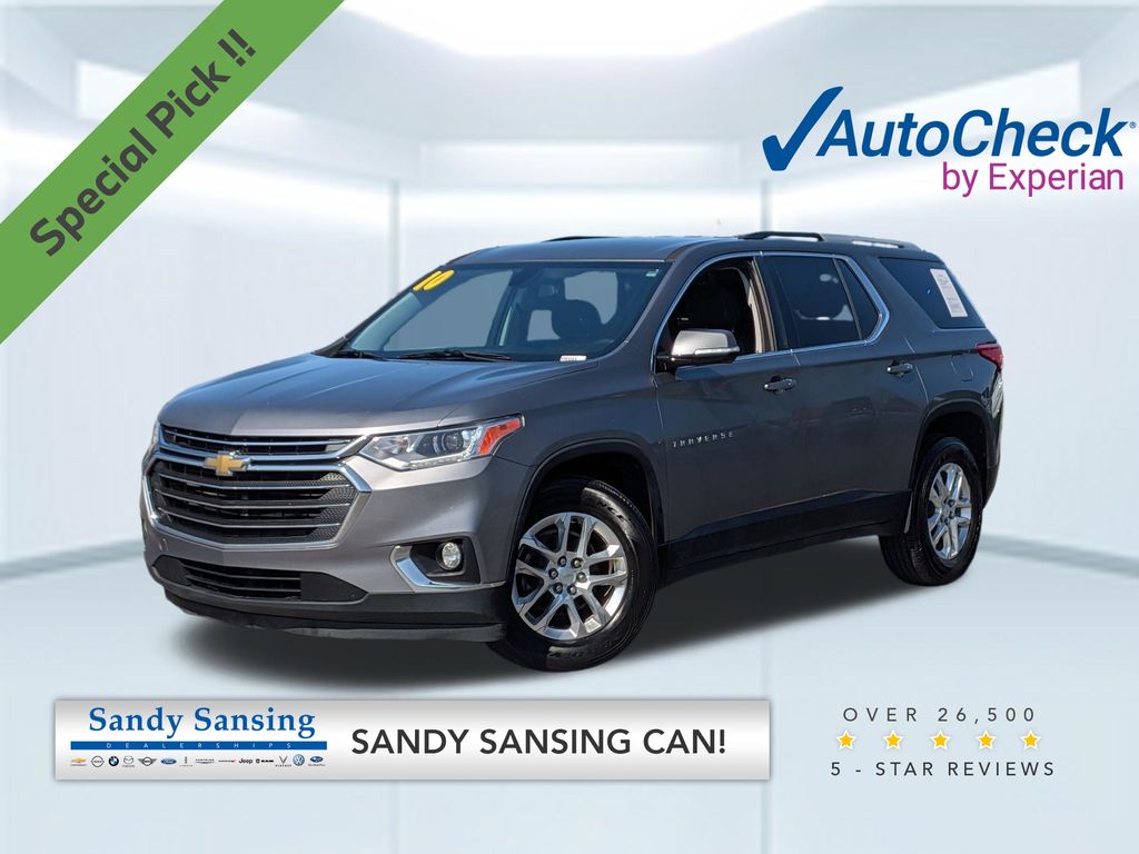 Gray (Satin Steel Metallic) 2018 Chevrolet Traverse LT Cloth FWD SUV / Crossover Front-Wheel Drive 9-Speed Automatic