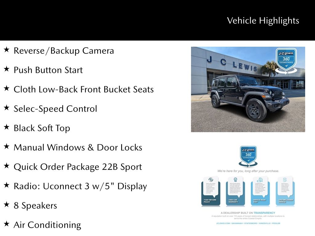 2021 Jeep Wrangler Unlimited Sport