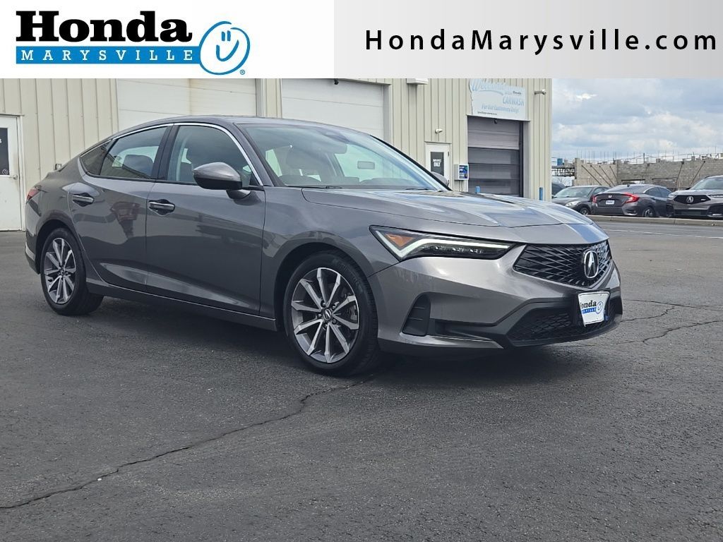 Liquid Carbon Metallic 2024 Acura Integra FWD Sedan Front-Wheel Drive Continuously Variable Transmission