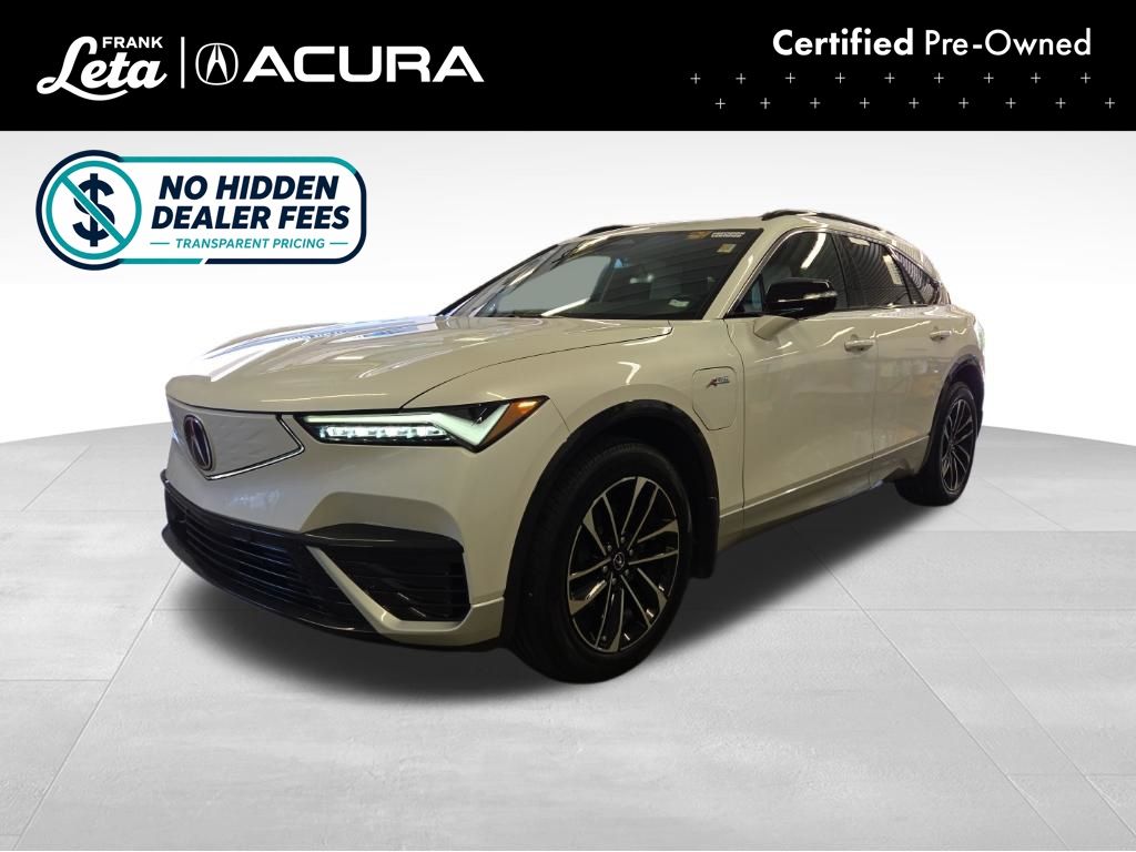 Snowfall Pearl 2024 Acura ZDX SUV / Crossover All-Wheel Drive Automatic
