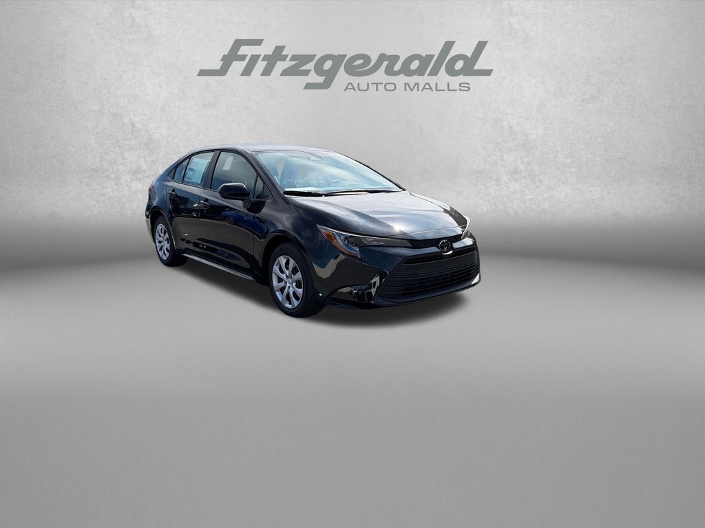 Midnight Black Metallic 2026 Toyota Corolla Sedan Front-Wheel Drive Continuously Variable Transmission