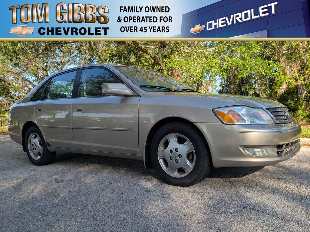 2004 Toyota Avalon XLS Sedan Front-Wheel Drive 4-Speed Automatic Overdrive