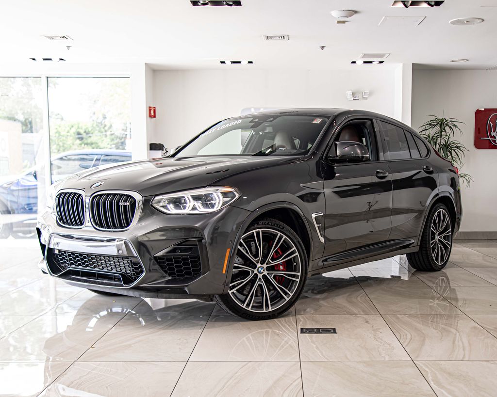 Gray (Dark Graphite Metallic) 2021 BMW X4 M SUV / Crossover All-Wheel Drive 8-Speed Automatic
