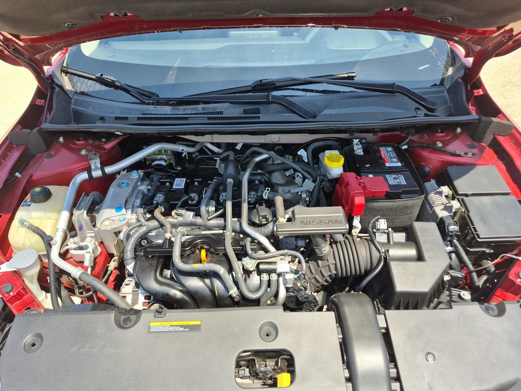 2023 Nissan Sentra SV Red at Texan Dodge Chrysler Jeep Ram