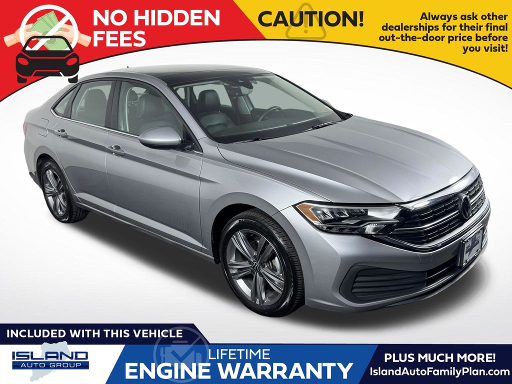 Pyrite Silver Metallic 2023 Volkswagen Jetta 1.5T SE FWD Sedan Front-Wheel Drive 8-Speed Automatic