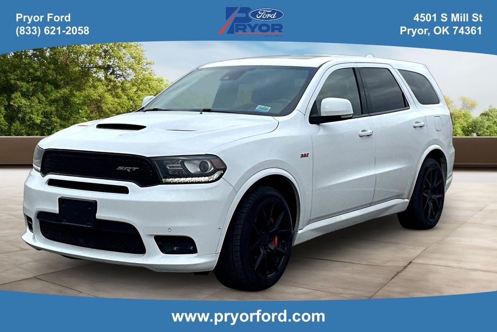 White Knuckle Clearcoat 2020 Dodge Durango SRT AWD SUV / Crossover All-Wheel Drive 8-Speed Automatic