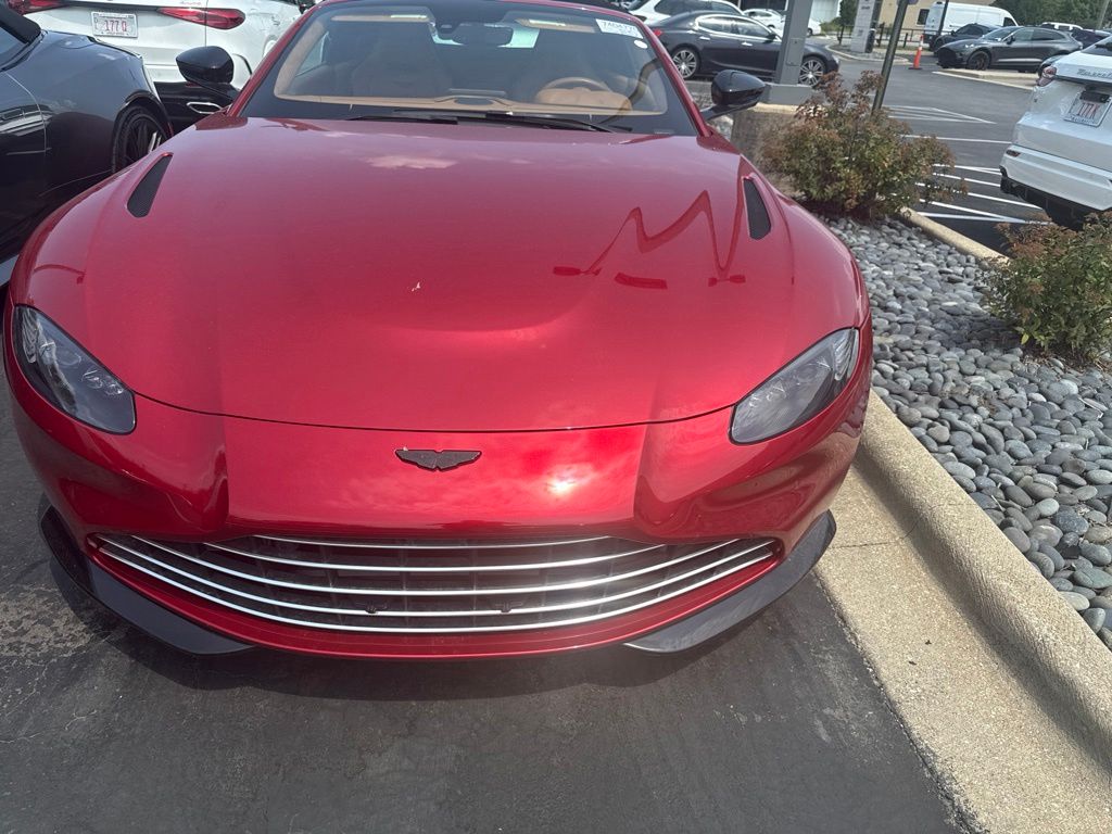 Hyper Red 2023 Aston Martin Vantage Convertible Rear-Wheel Drive 8-Speed Automatic
