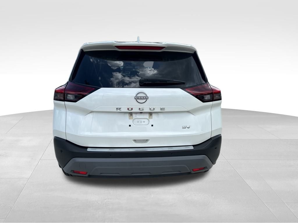 2023 Pearl White Tricoat Nissan Rogue SV FWD SUV