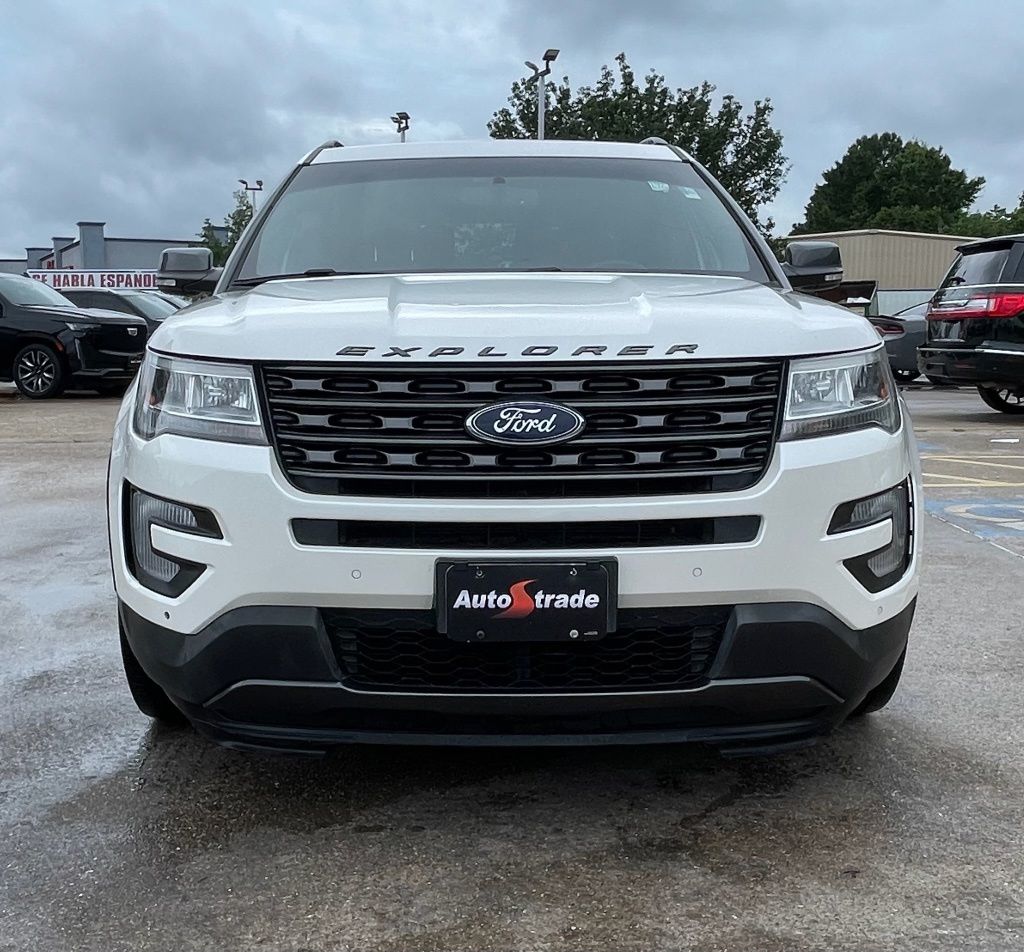 2017 Ford Explorer XLT White at Cook Ford