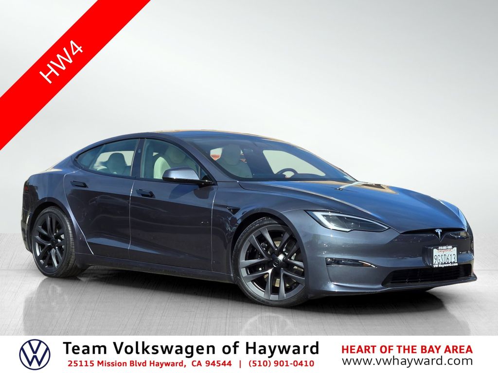 Stealth Gray 2023 Tesla Model S Standard Range AWD Sedan All-Wheel Drive 1-Speed Automatic