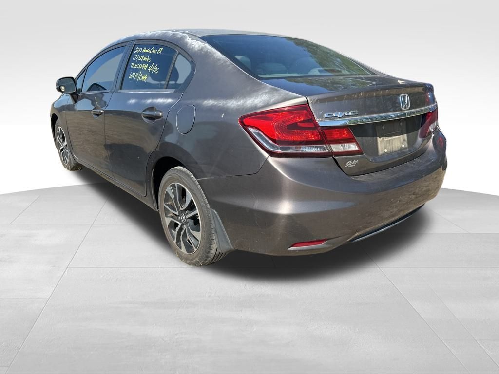 2013 Gray Honda Civic Sdn EX FWD Sedan