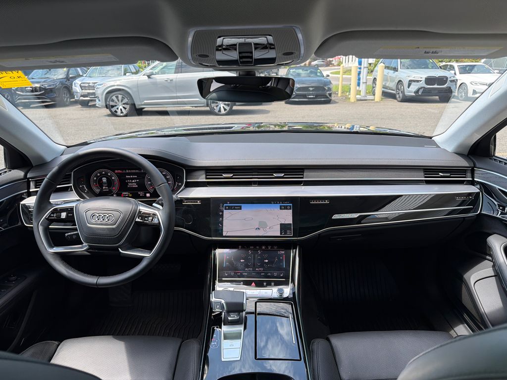 Gray Metallic 2023 Audi A8 Sedan All-Wheel Drive 8-Speed Automatic