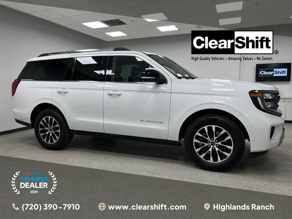 Oxford White 2025 Ford Expedition SUV / Crossover Four-Wheel Drive 10-Speed Automatic